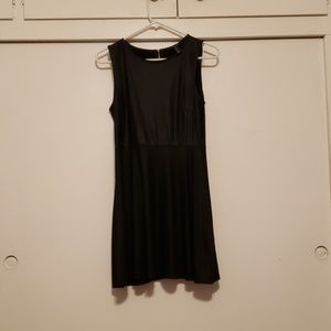 A black dress